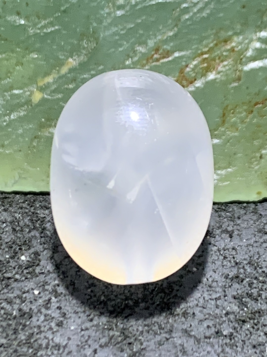 川料南红玛瑙荔枝冻随形珠一个！