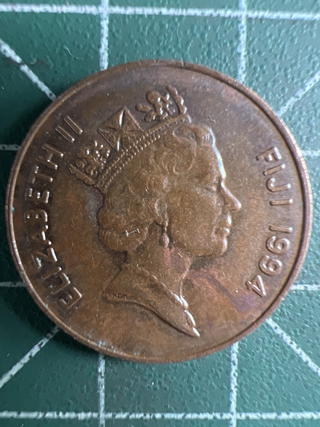 泡泡堂微拍第141幕硬币捡漏可累计专场👿👿，累计满二十元包邮，接受代拍业务 斐济2分