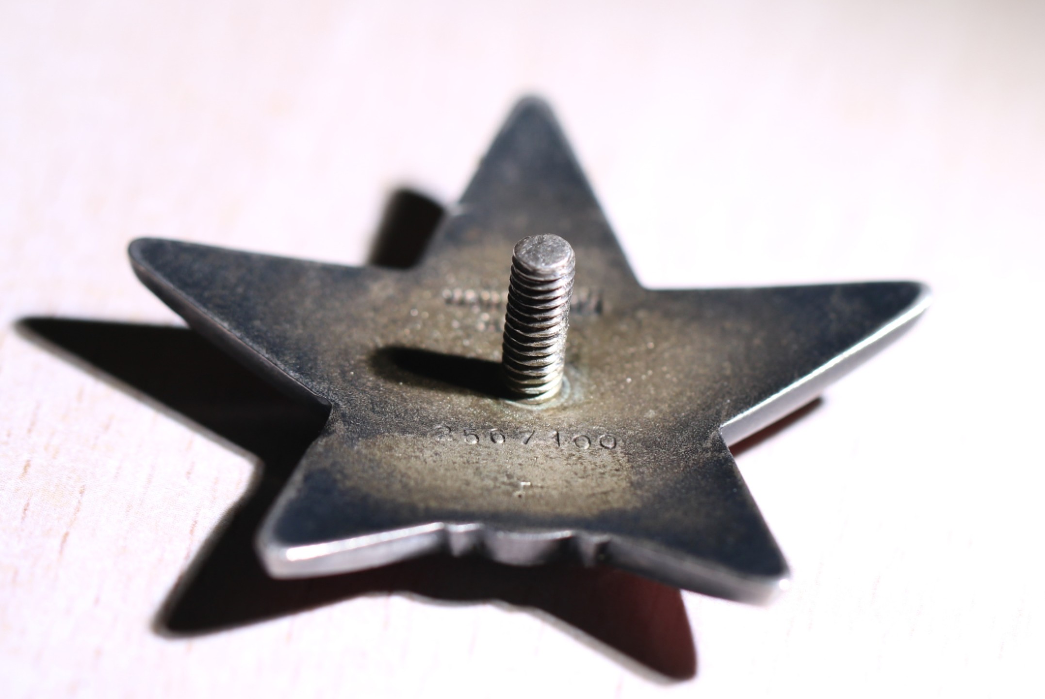 大猫徽章拍卖第222期  红星勋章3⃣️ 补发版 较少见 全品