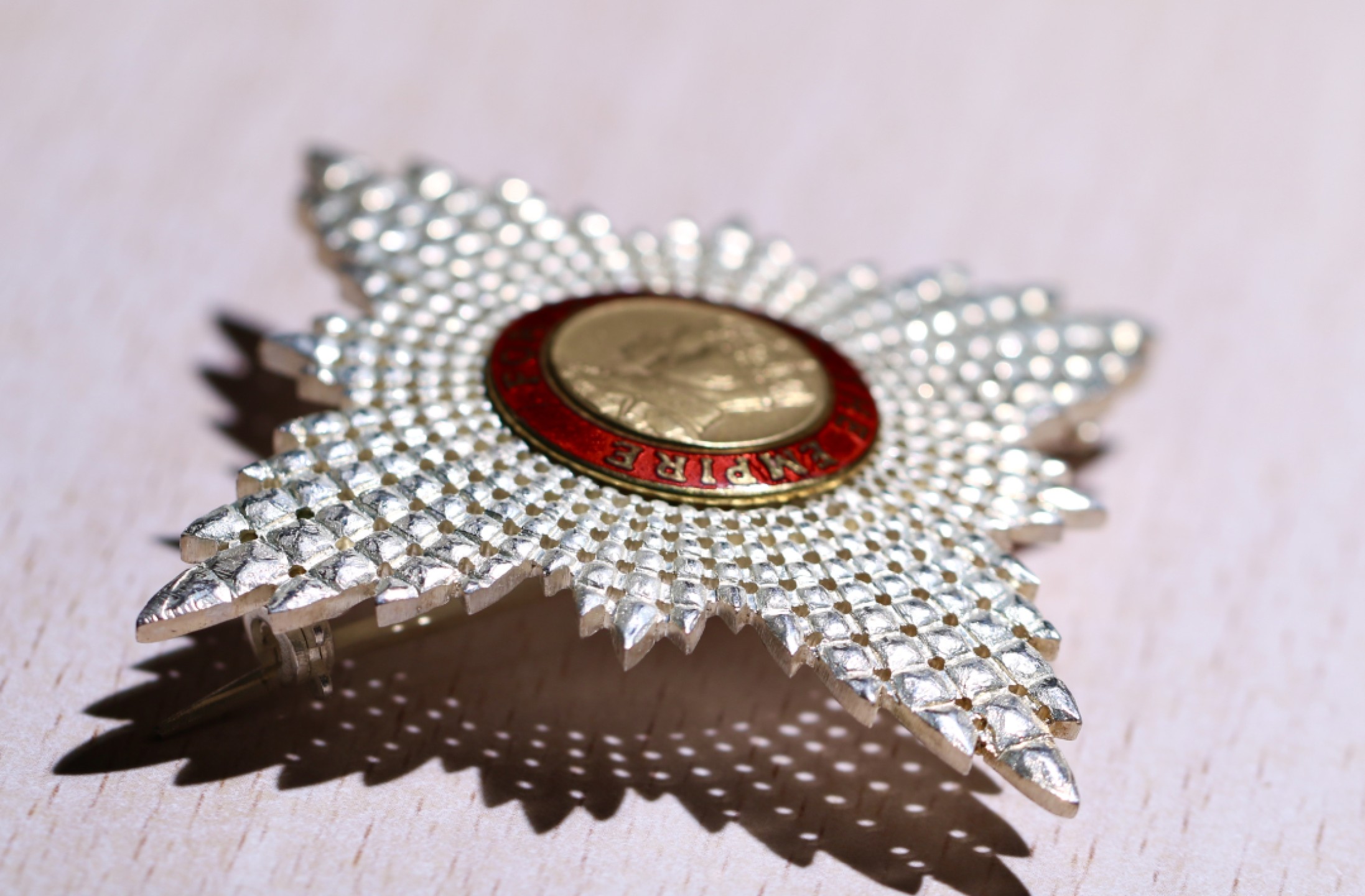 大猫徽章拍卖第222期  骑士指挥官级大英帝国勋章星芒章 二战后版本