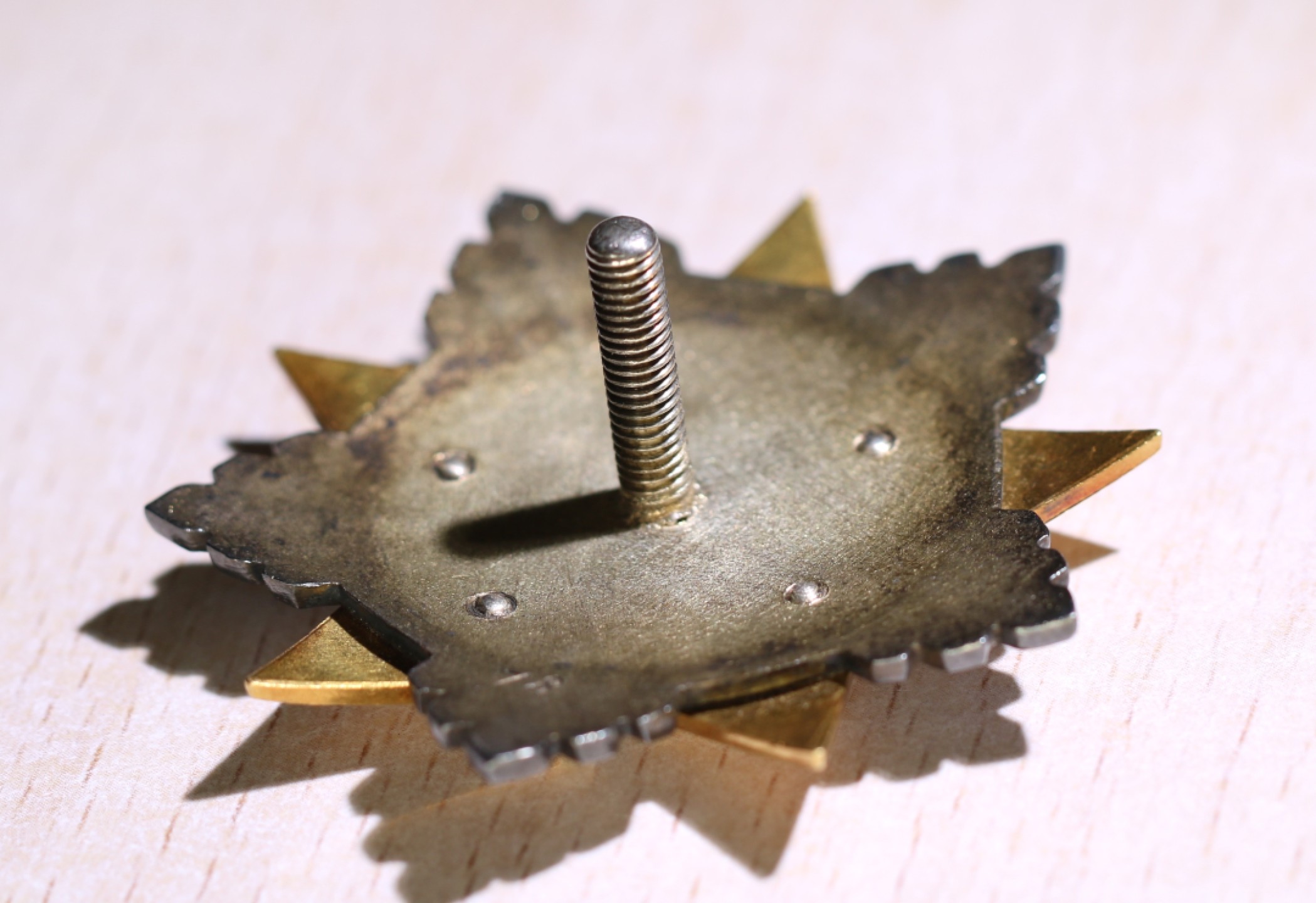 大猫徽章拍卖第222期  蒙古🇲🇳苏赫巴托勋章 金银制 全品小号 较难得