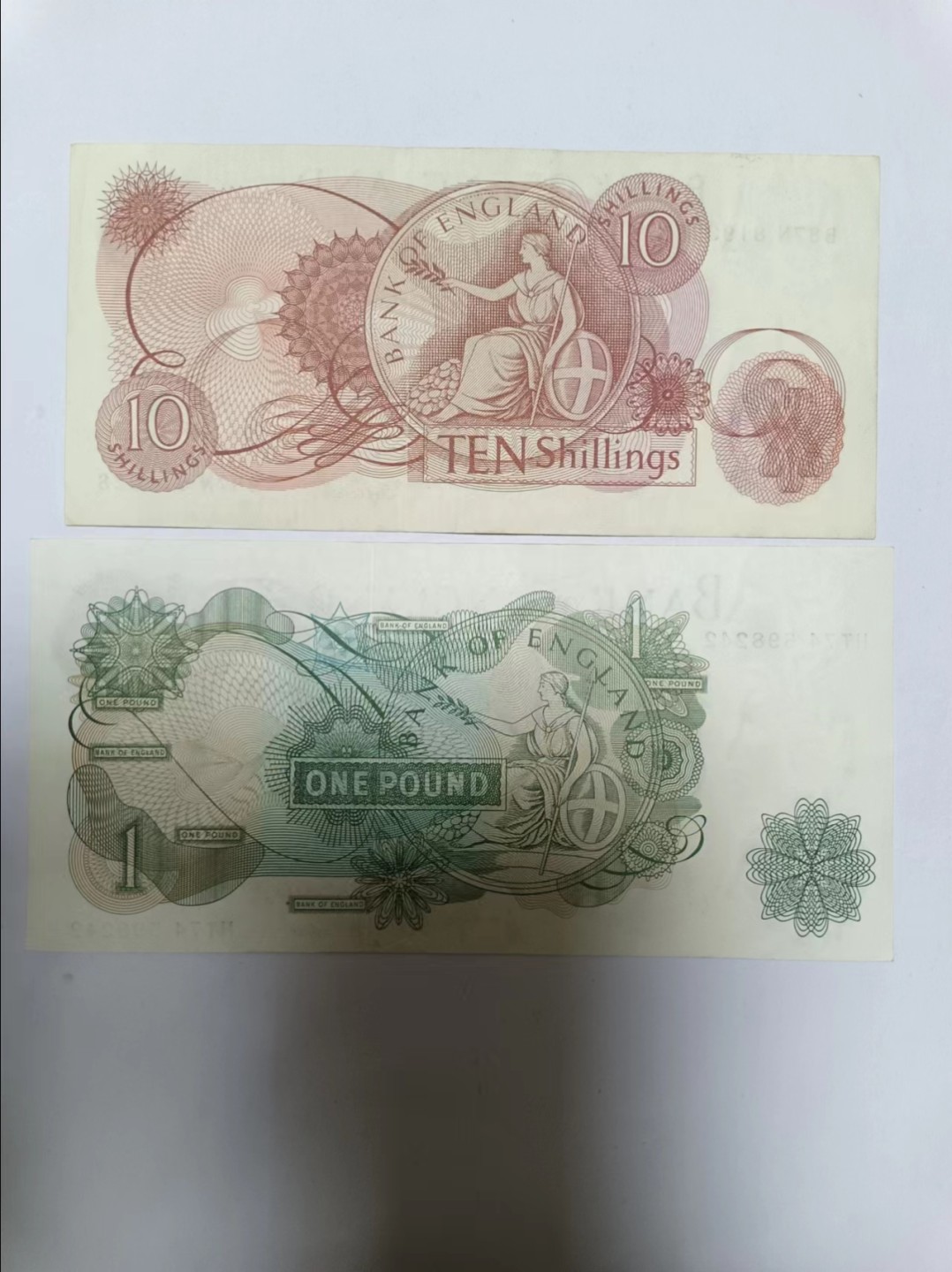 【20230428】非全新纸币第十七场 英国纸币