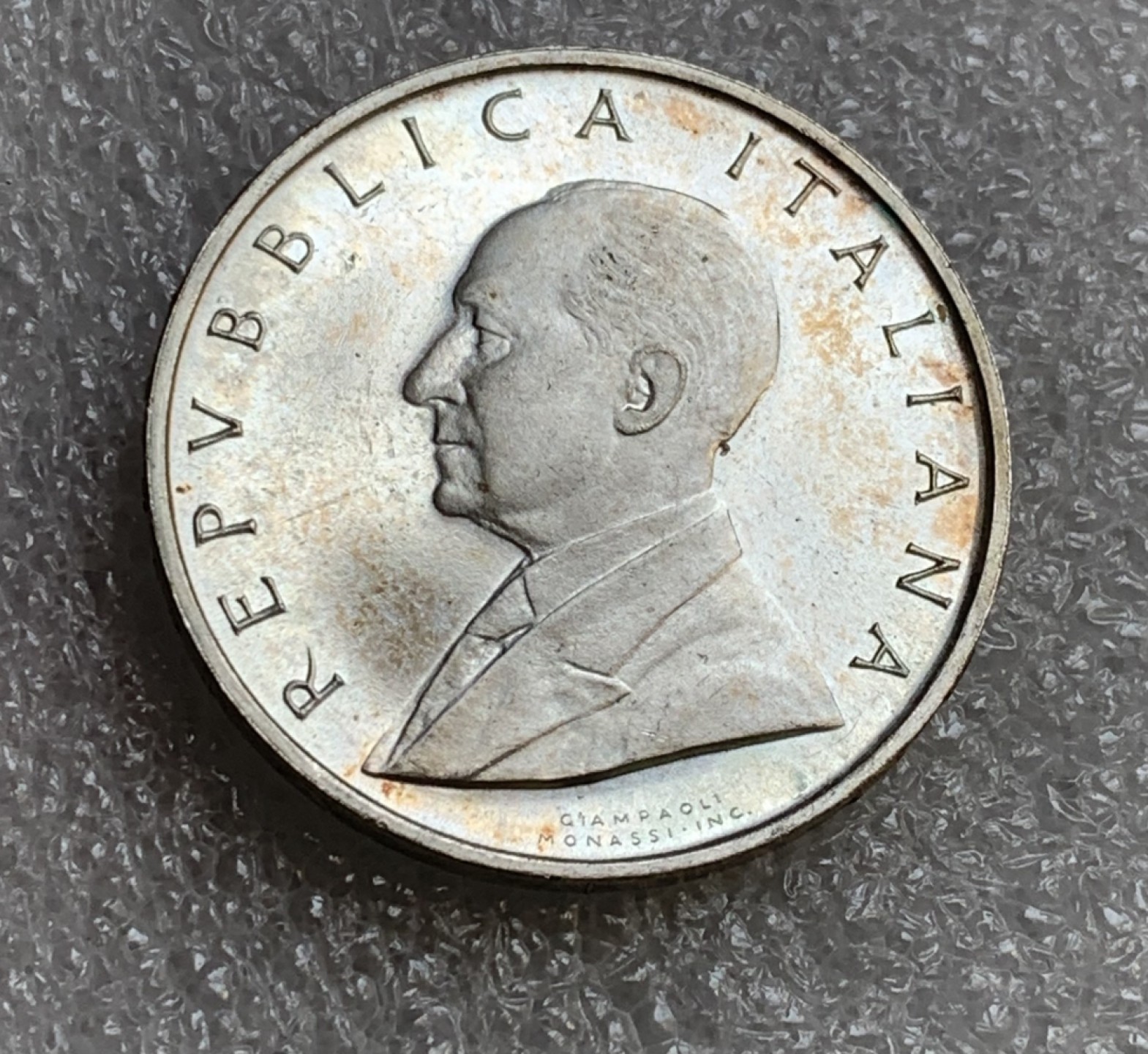 瓶子🏺第89期拍卖会 意大利1974年500里拉纪念银币 马可尼诞辰百年纪念