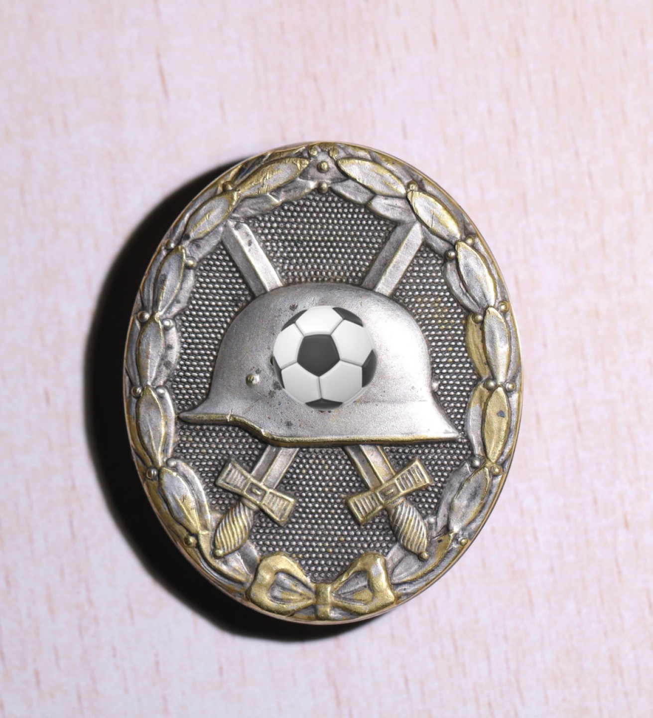 大猫徽章拍卖第222期  勿忘历史 珍爱和平 德三银战伤～铜版