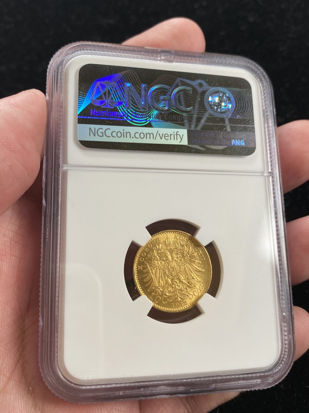 万国钱币拍卖第007期（慕尼黑第二夜） NGC-MS66 奥地利后铸10克朗金币，3.39g，900金，完美品相。