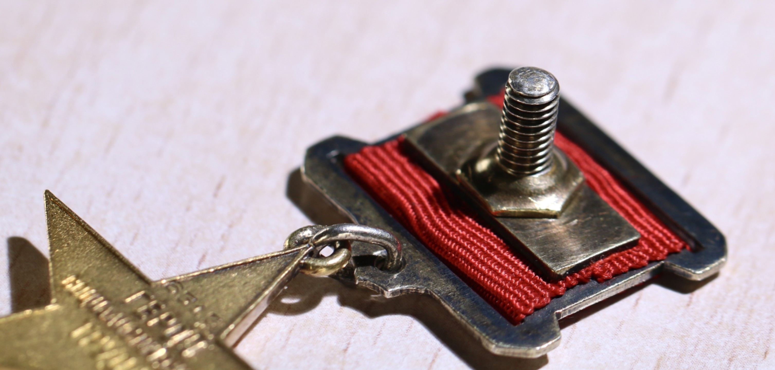 大猫徽章拍卖第222期  劳动金星 金质 状态极佳 