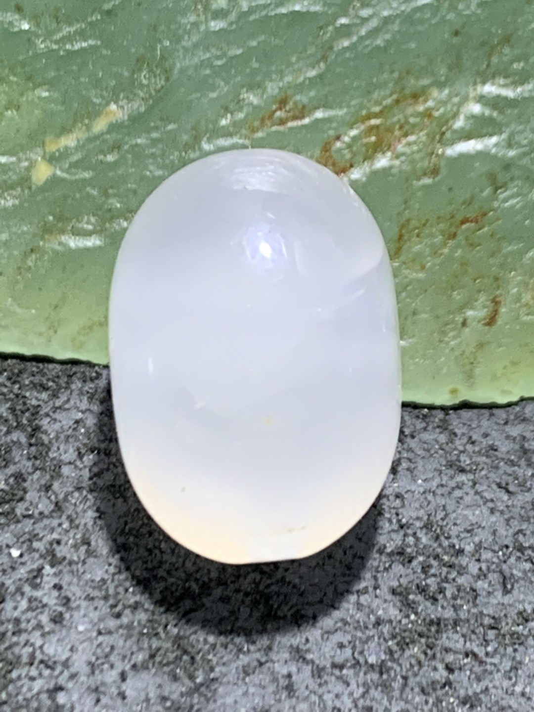 川料南红玛瑙荔枝冻随形珠一个！