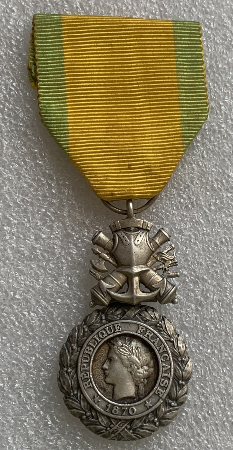 瓶子🏺第89期拍卖会 法国第三共和国军事功绩勋章 丰饶角银标20克