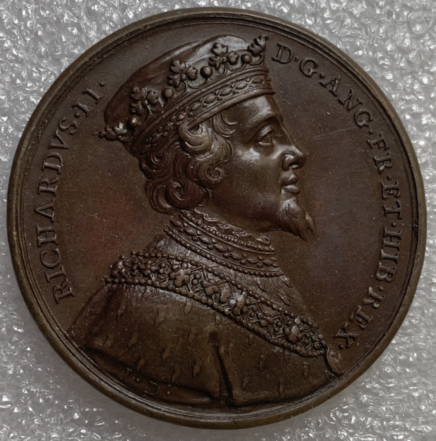 瓶子🏺第89期拍卖会 高浮雕英国1830年历届国王逝世纪念大铜章（3）