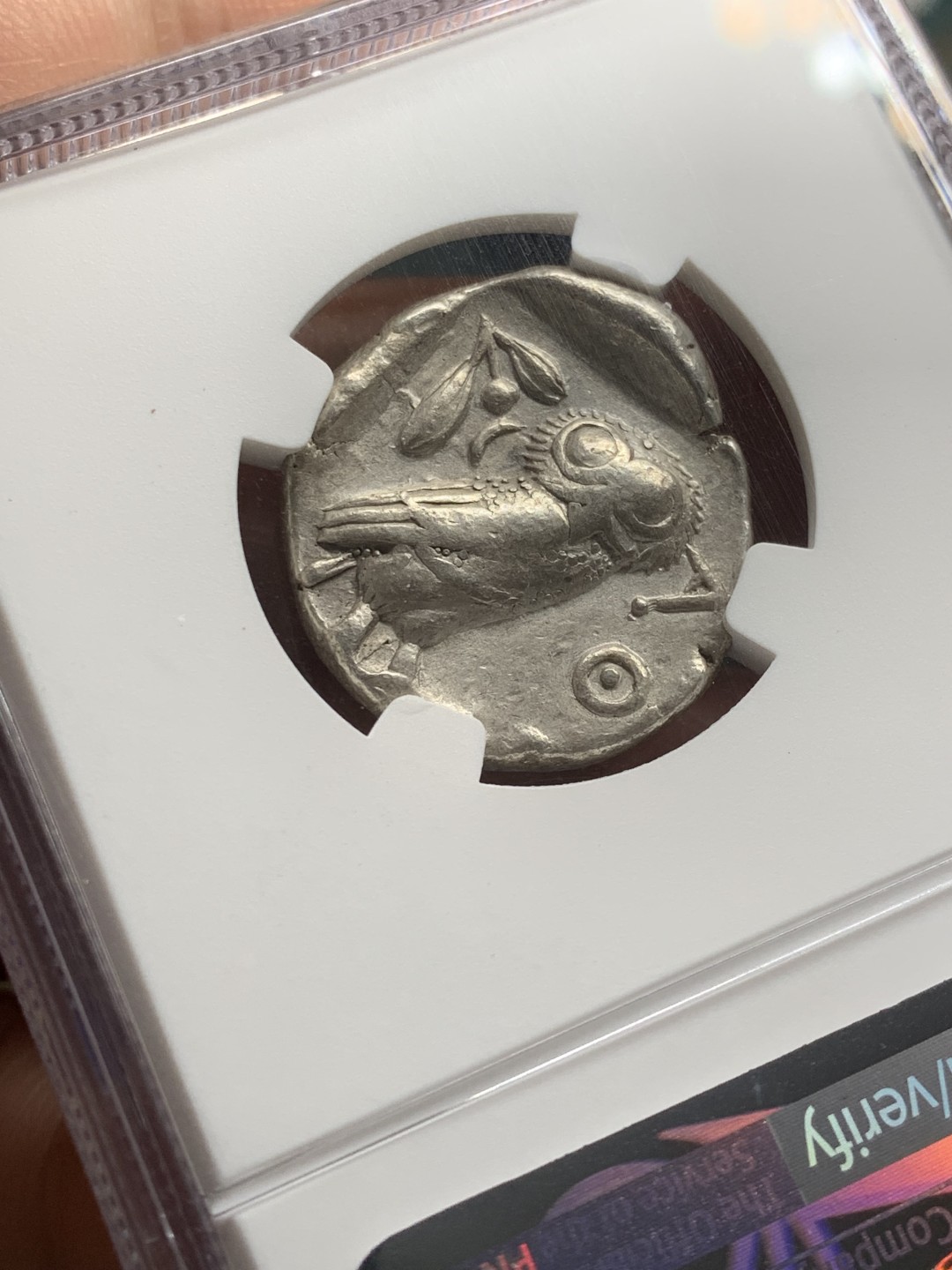 欢迎参加《竞宝斋》五一特拍-第161场-周日，周一 2场 NGC-VF 4/5- 2/5 古罗马 雅典 猫头鹰 4德大银币 经典品种