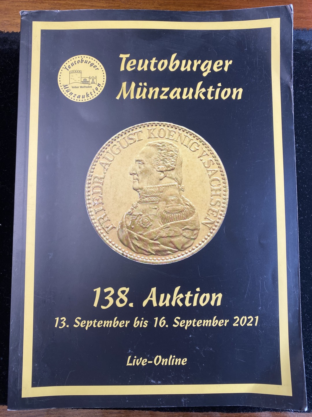 万国钱币拍卖第007期（慕尼黑第二夜） 2021年9月条顿堡拍卖目录。（书籍较重请注意运费到付）