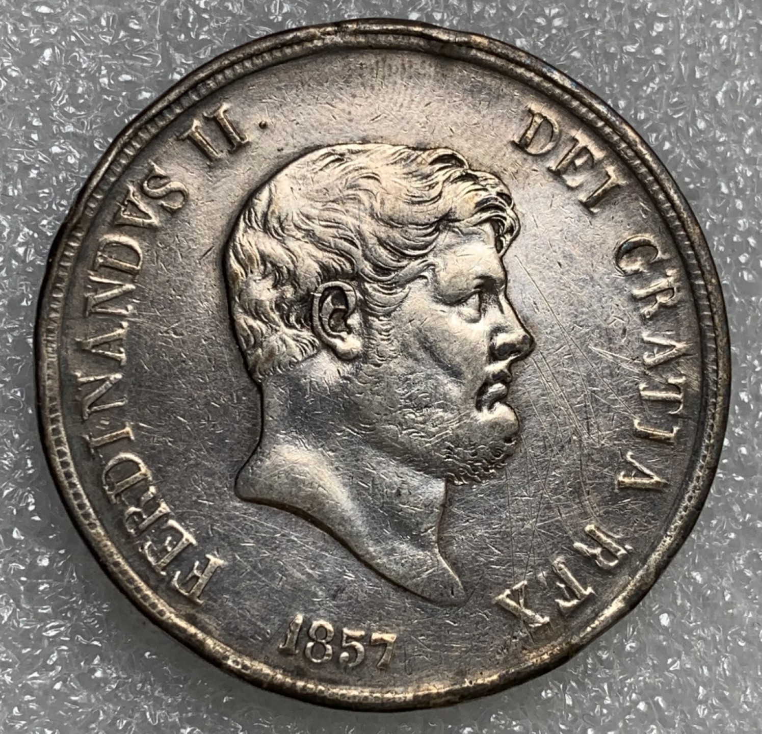 瓶子🏺第89期拍卖会 意大利那不勒斯和西西里岛1857年120G大银币