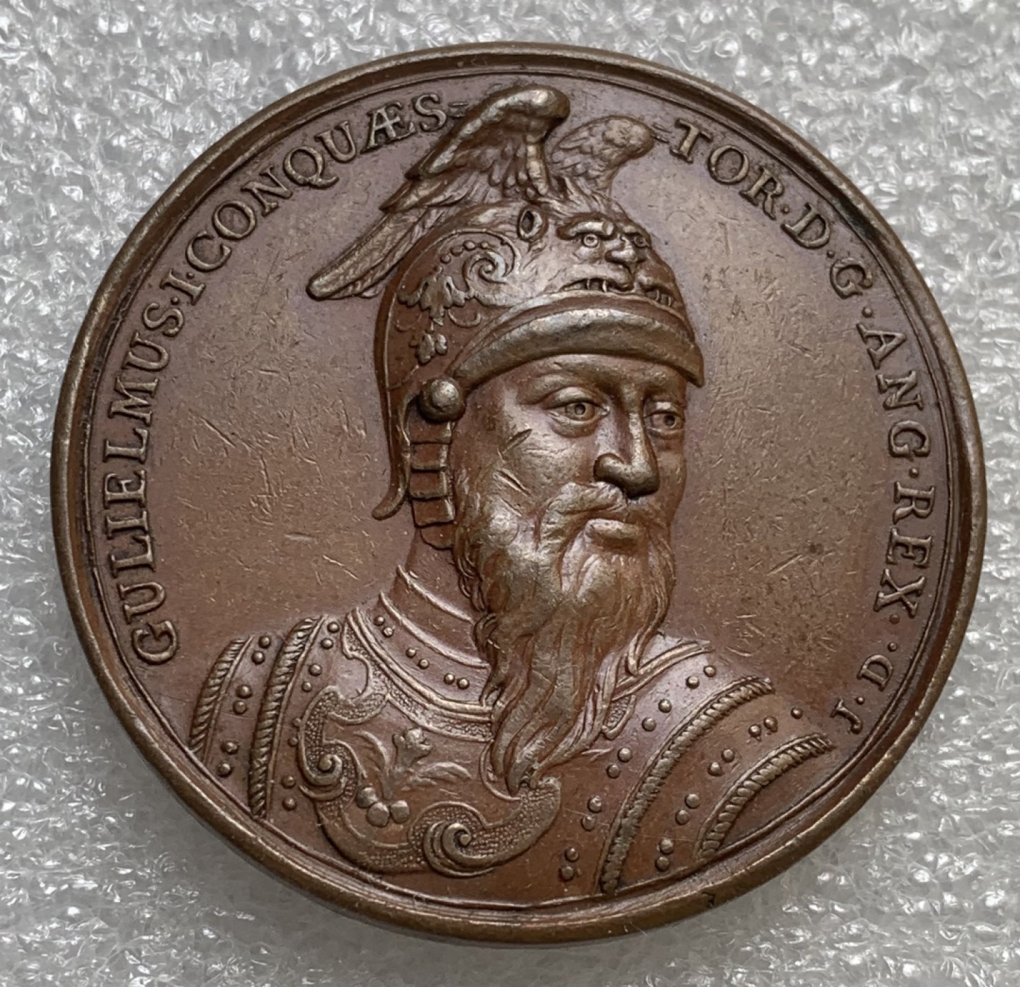 瓶子🏺第89期拍卖会 高浮雕英国1830年历届国王逝世纪念大铜章（1）