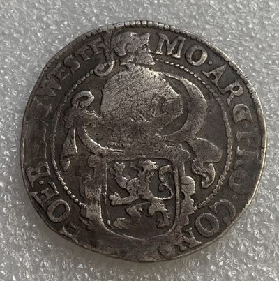 瓶子🏺第89期拍卖会 - 尼德兰自治省（西属荷兰）1617年商人狮子大银币