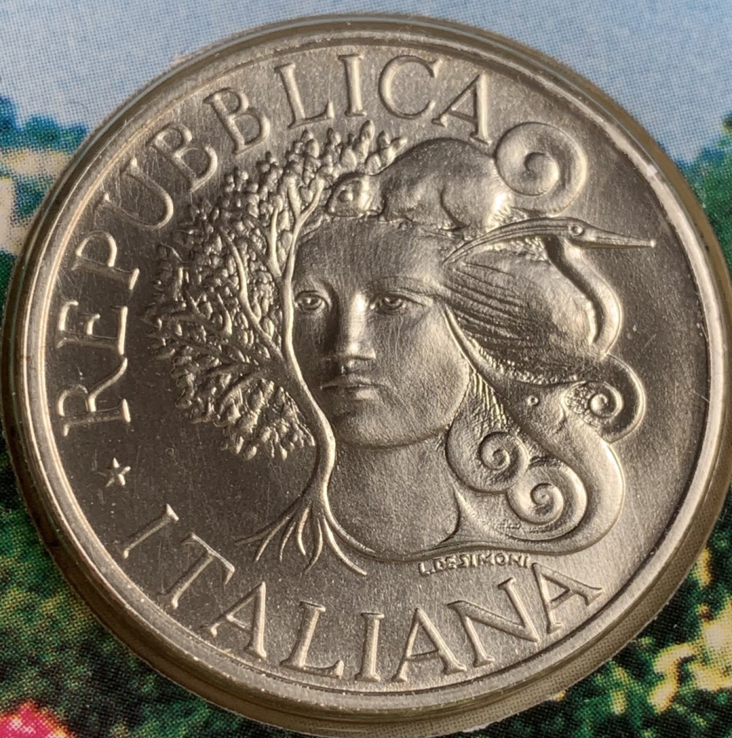 瓶子🏺第89期拍卖会 意大利1994年1000里拉银币原封