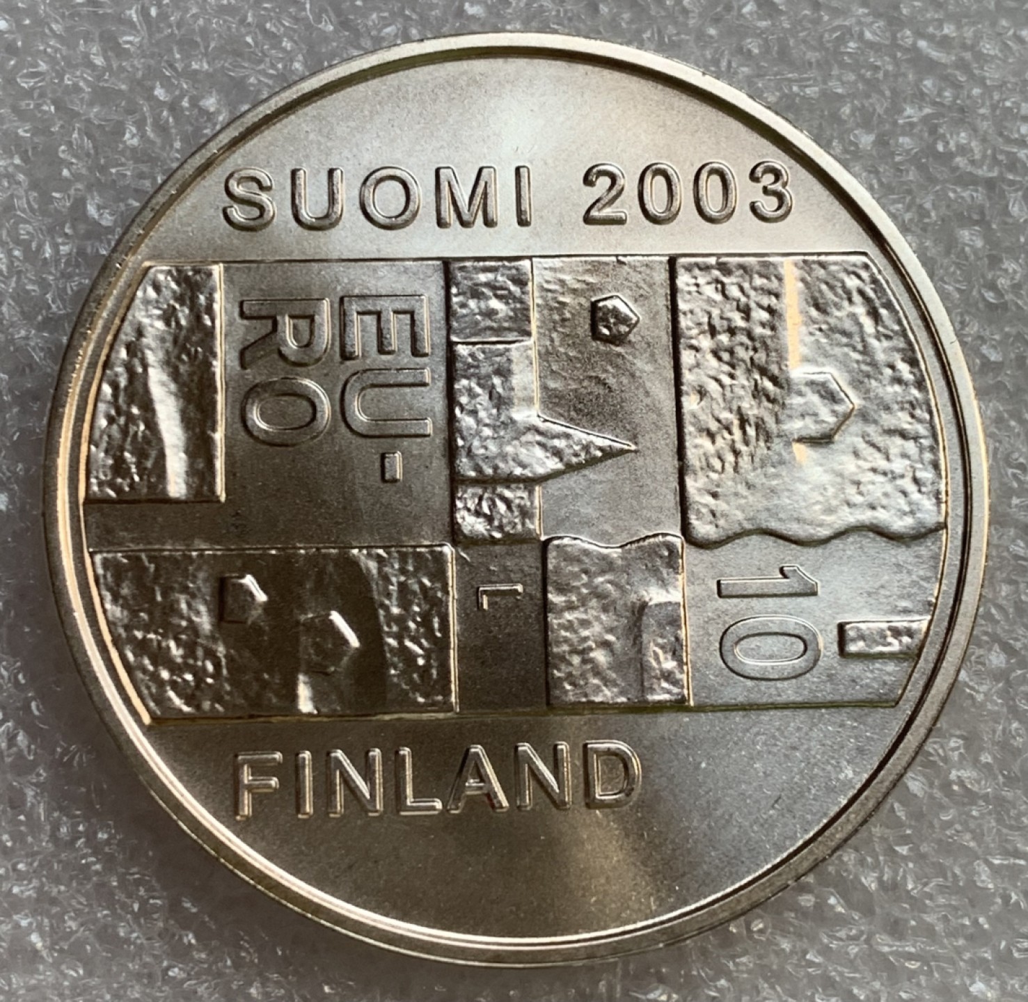 瓶子🏺第89期拍卖会 芬兰2003年10欧普制纪念银币 欧洲人物诗人安德烈斯屈德纽斯