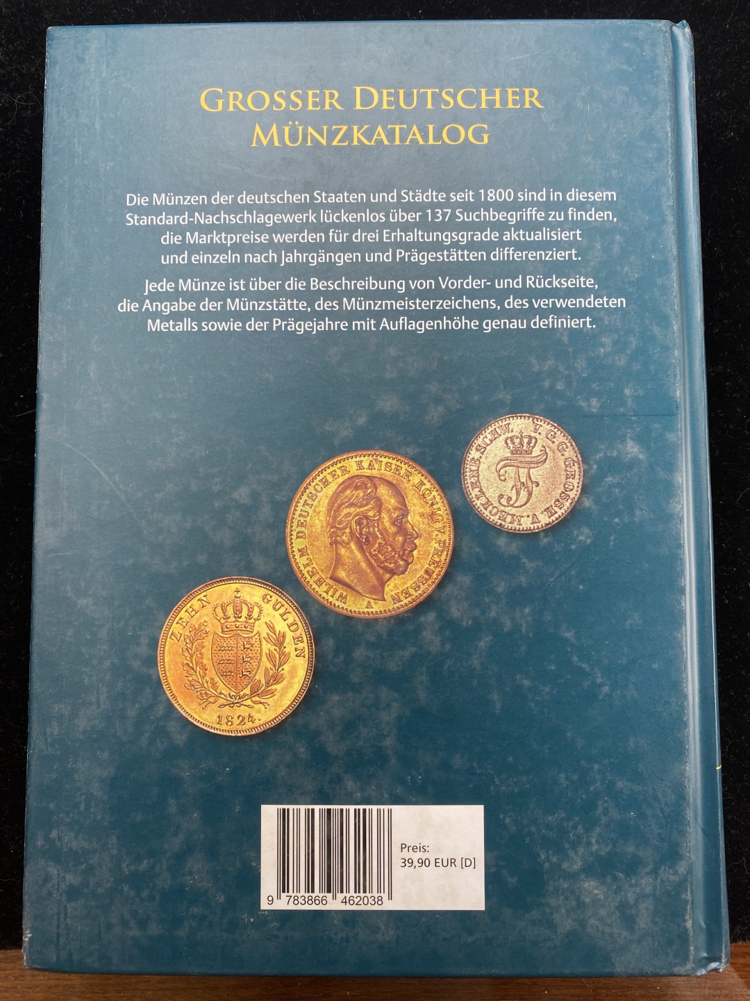 万国钱币拍卖第007期（慕尼黑第二夜） 2022年新版修正版巴滕贝格目录，全新拆封，德系玩家必备工具书。（书籍较重请注意运费到付）
