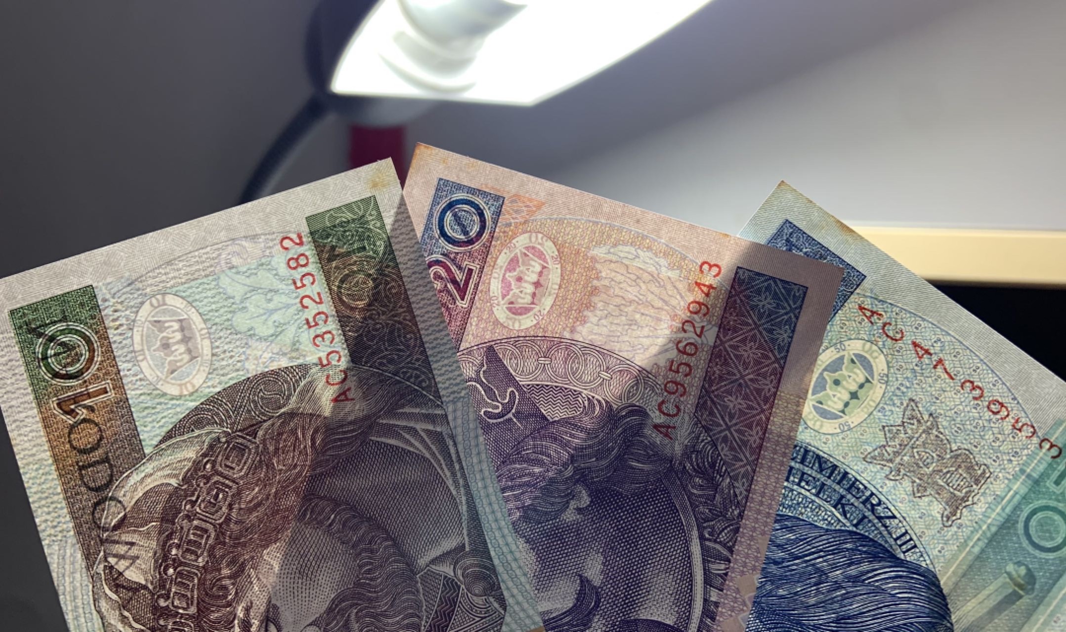 收藏联盟Quantum Auction 第254期拍卖  波兰1994年10-50兹罗提 品相UNC 边角瑕疵 细节如图  初版