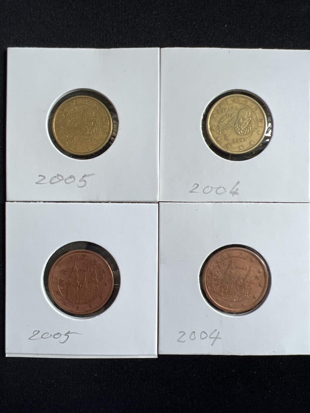 泡泡堂微拍第142幕硬币、纸币捡漏可累计专场👿👿，累计满二十元包邮，接受代拍业务 西班牙四枚