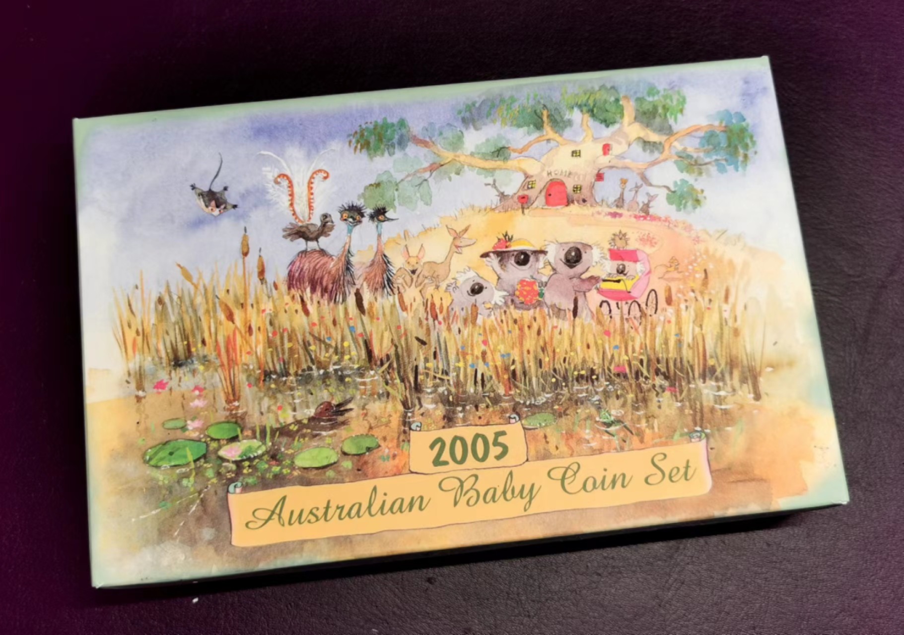 凡希社世界钱币微拍第二百三十七期 2003澳大利亚精铸PS带银章原厂包装！