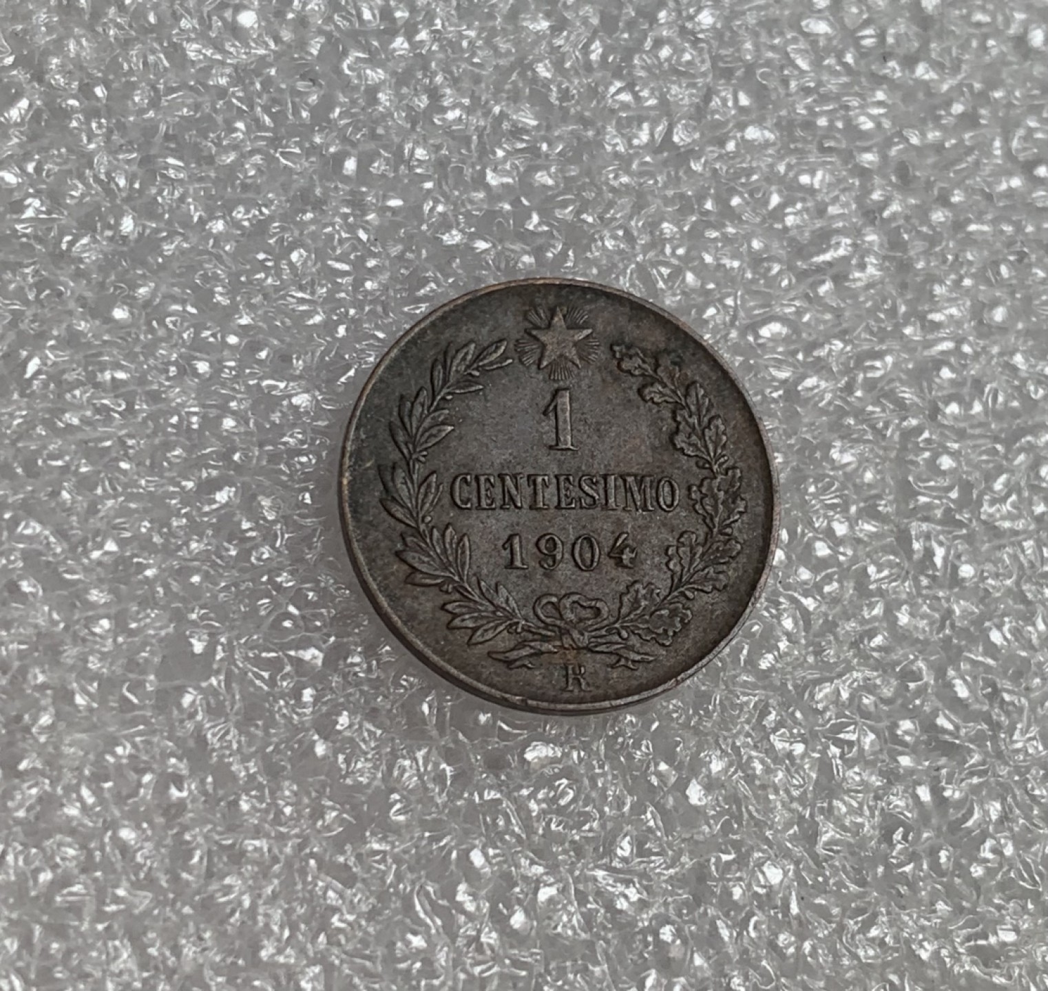 瓶子🏺第89期拍卖会 1904年意大利硬币1分钱币