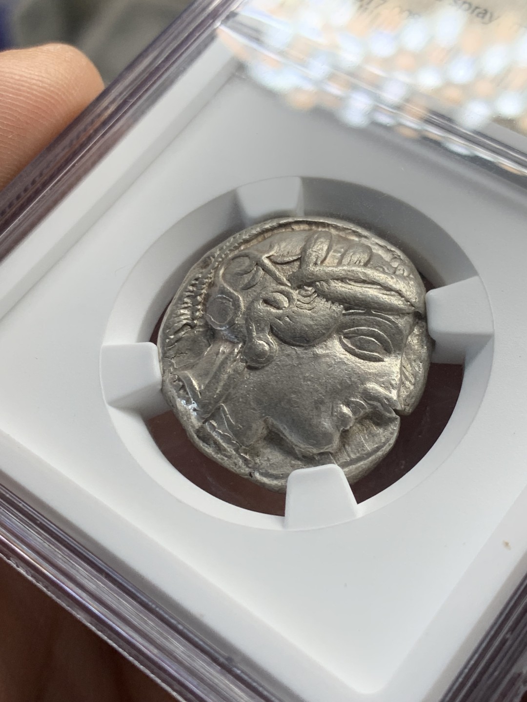 欢迎参加《竞宝斋》五一特拍-第161场-周日，周一 2场 NGC-VF 4/5- 2/5 古罗马 雅典 猫头鹰 4德大银币 经典品种