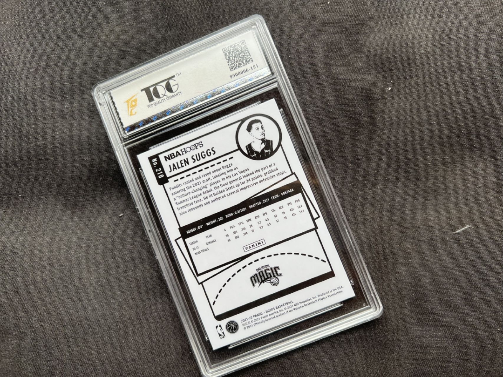 【稀奇送评】福利限时拍【第14期】 【帕尼尼】2021 杰伦 萨格斯