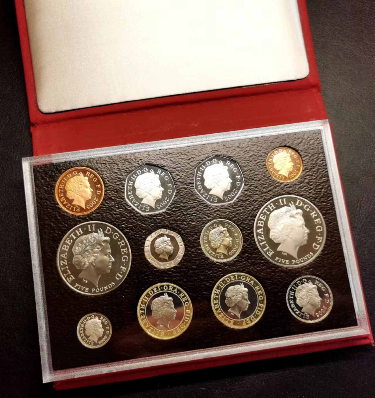 凡希社世界钱币微拍第二百三十七期 2005英国特拉法加尔海战PS精铸原厂包装！