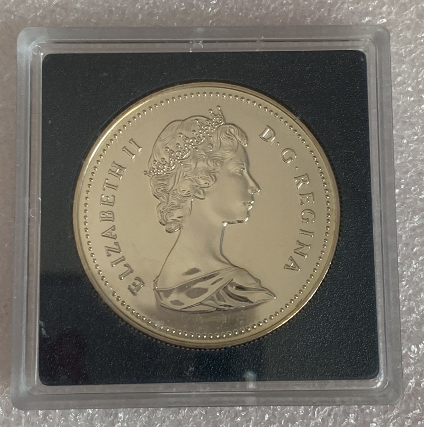 瓶子🏺第89期拍卖会 加拿大硬币1987年1元银币 帆船系列  原盒