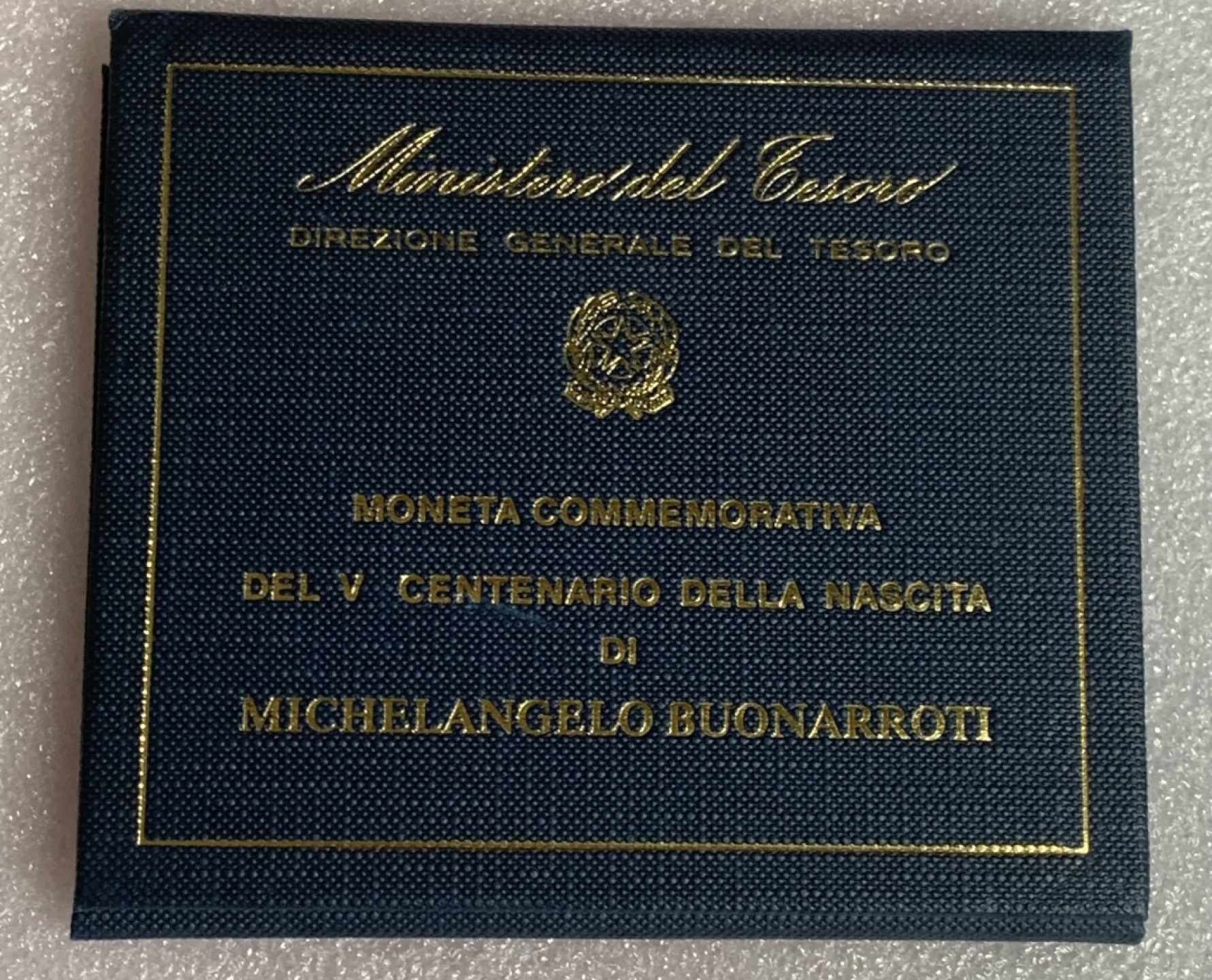 瓶子🏺第89期拍卖会 意大利1975年文艺复兴米开朗基罗磨砂银币原包装