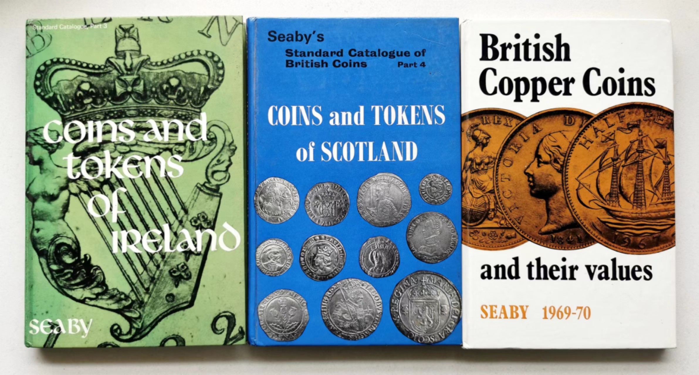 凡希社世界钱币微拍第二百三十七期 英格兰/苏格兰/爱尔兰钱币代币目录三本