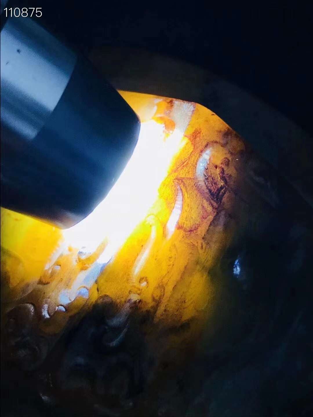旧藏●精美高古玉精雕龙纹玉琮一套