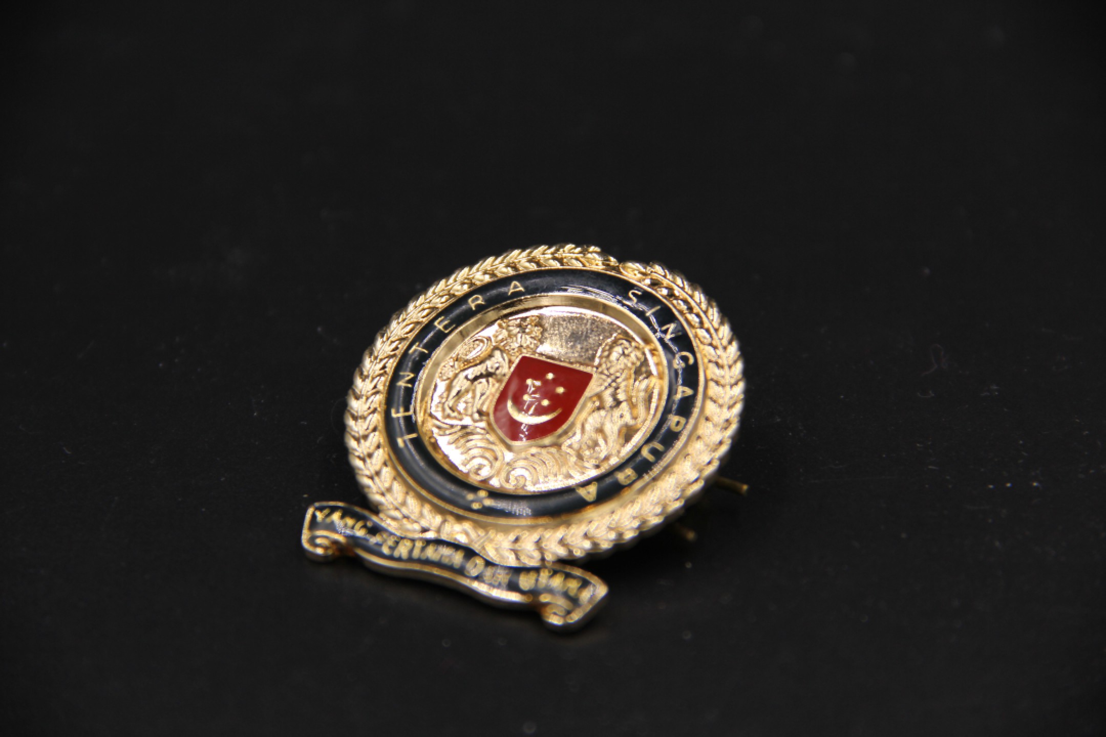 全场0起0押金！大陆勋赏俱乐部第二期拍卖 新加坡陆军帽徽