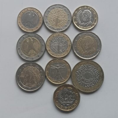 欧洲五国硬币 - 欧洲五国硬币