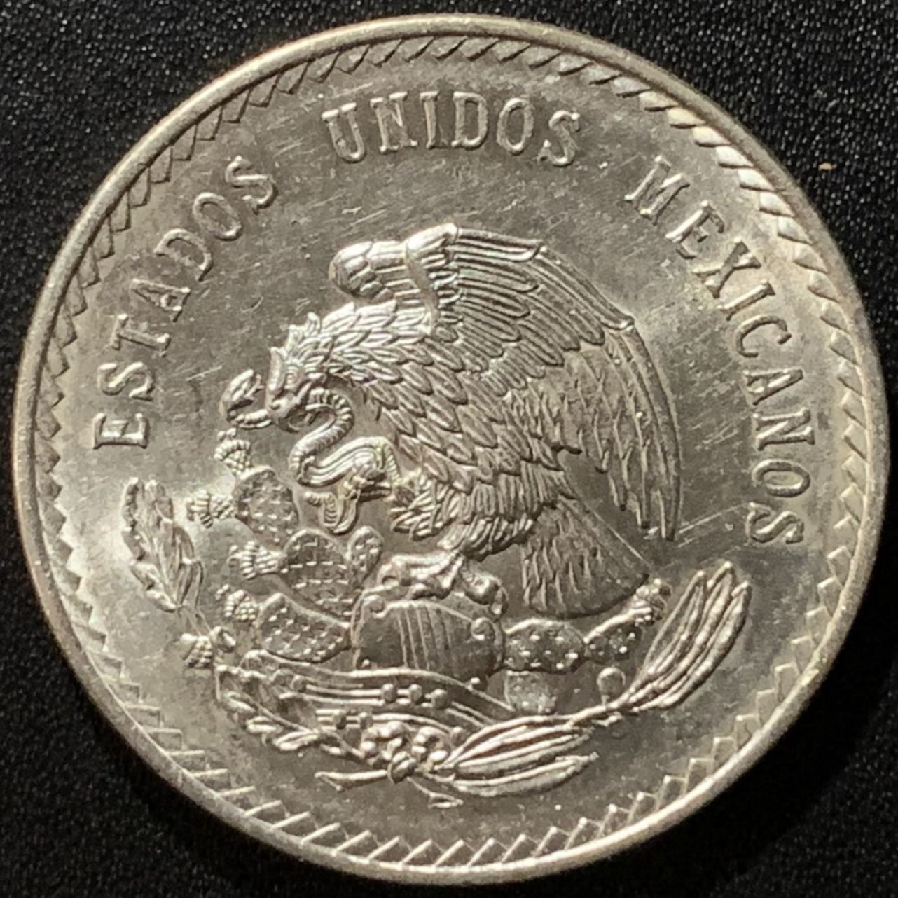 紫瑗钱币——第265期拍卖 墨西哥 1948年 印第安人 5比索 30克 0.9银 UNC