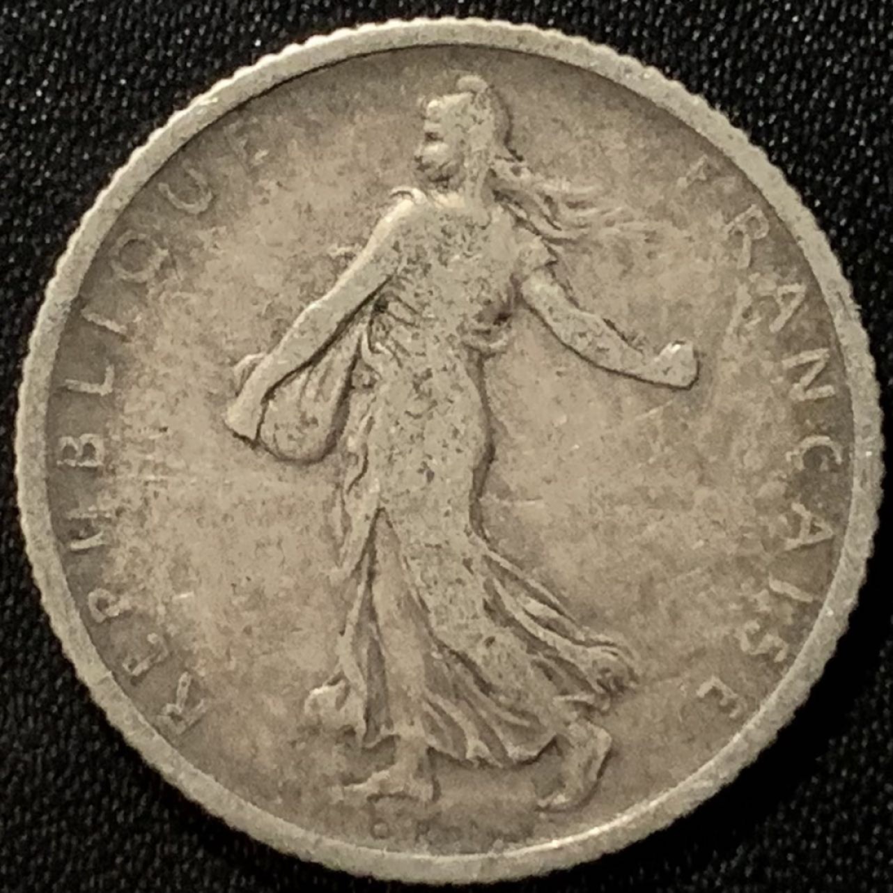 紫瑗钱币——第281期拍卖 法国 1899年 播种女神 1法郎 5克 0.835银