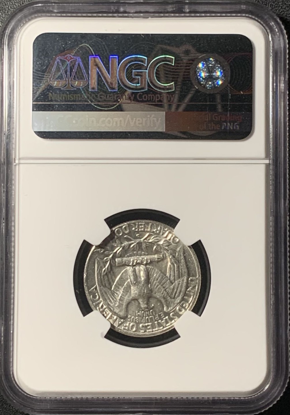 紫瑗钱币——第265期拍卖 美国 1964年 华盛顿 25美分 银币 NGC UNC Detail
