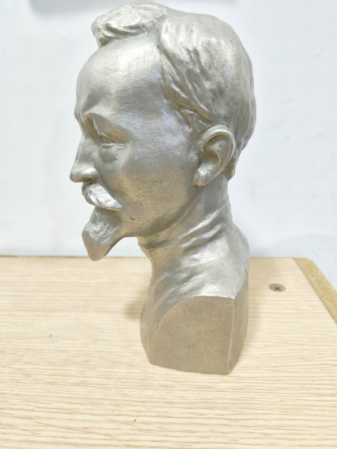 全场0元起拍 第53期 咸鱼国勋章拍卖专场 5月7日（周日）下午6：00开始 苏联产 捷尔任斯基 金属塑像 高22CM ⭐