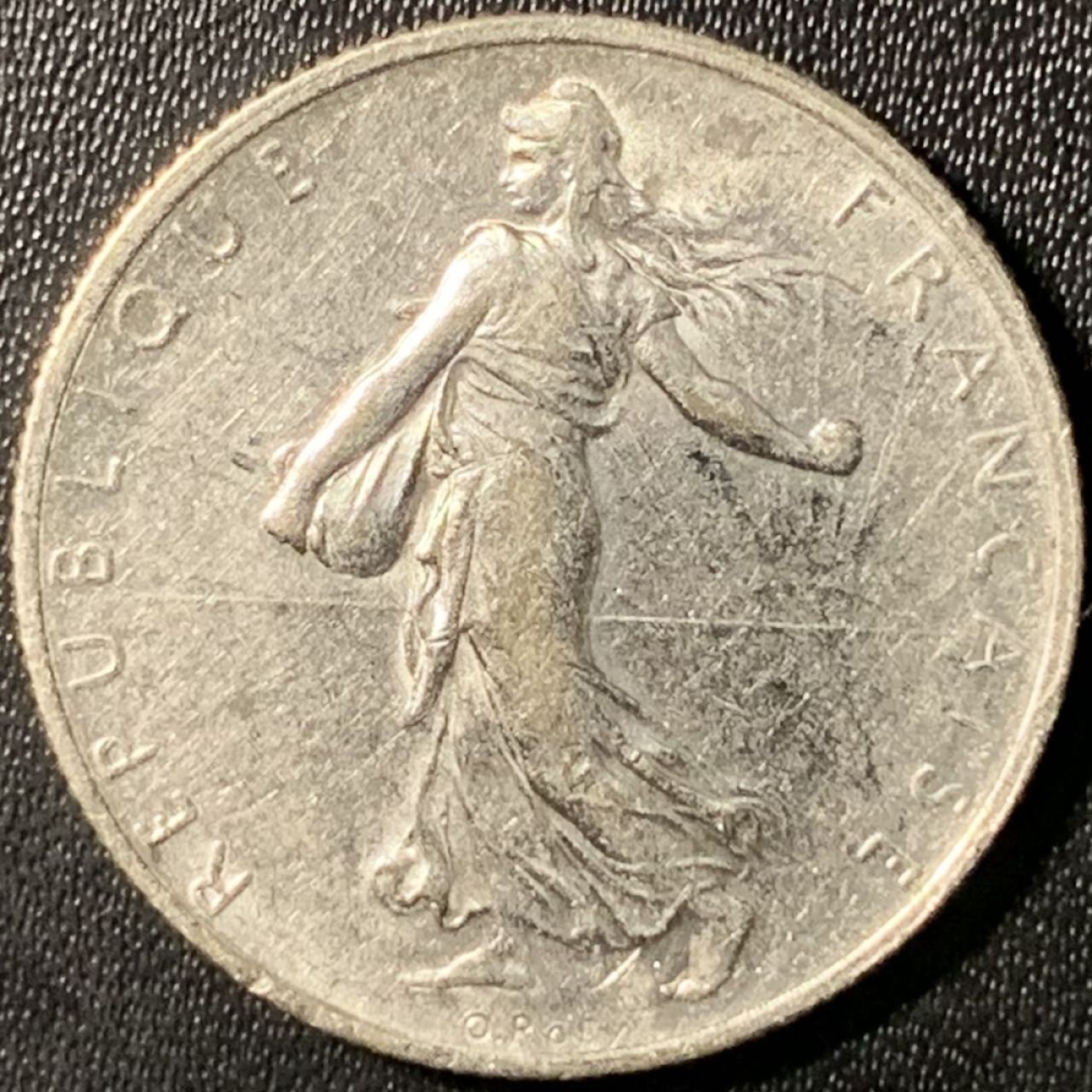 紫瑗钱币——第322期拍卖 法国 1916年 播种女神 2法郎 10克 0.835银