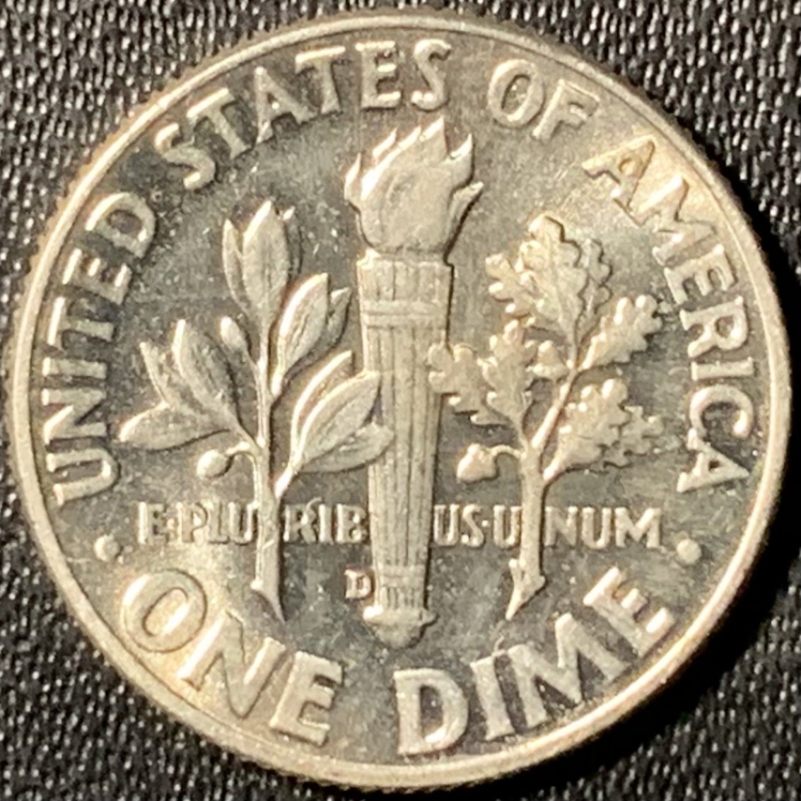 紫瑗钱币——第267期拍卖 美国 1964年 罗斯福 10美分 2.5克 0.9银 UNC