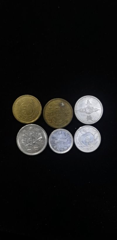 轻松集币无压力 - 日本币一组6枚不同