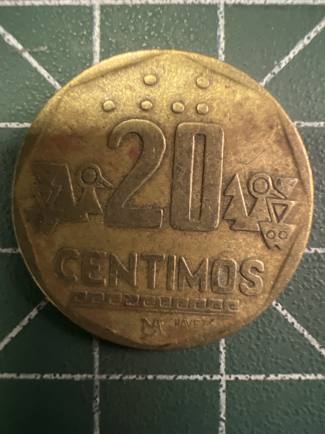 泡泡堂第305期  世界硬币 （无押金，捡漏，全场20包邮，偏远地区除外，接收代拍业务） 秘鲁20分