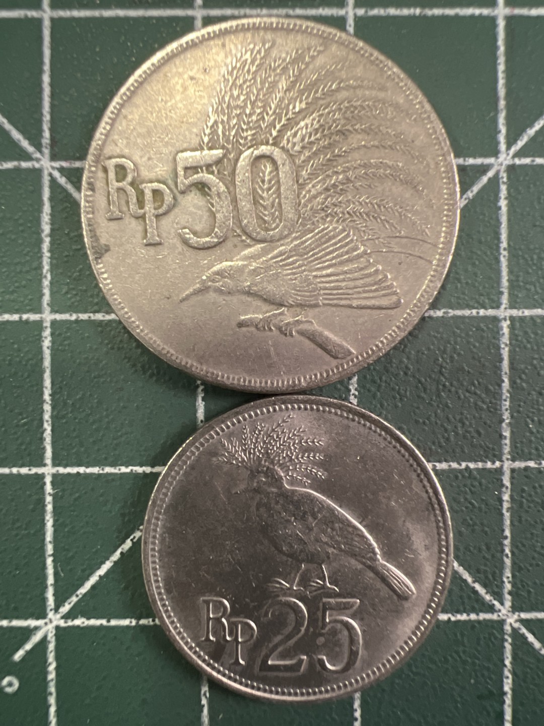 泡泡堂第305期  世界硬币 （无押金，捡漏，全场20包邮，偏远地区除外，接收代拍业务） 印尼一对