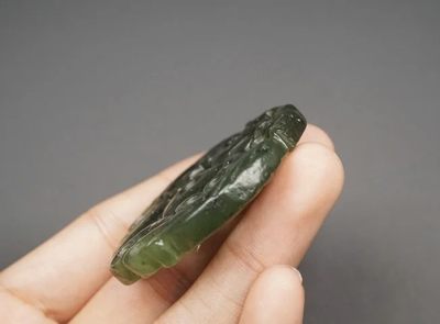 玉石翡翠玛瑙｜拍卖专场  凤凰玉牌挂件