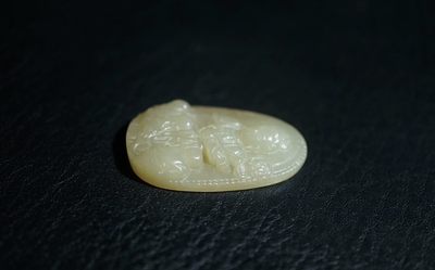 玉石翡翠玛瑙｜拍卖专场 明清工玉观音挂件