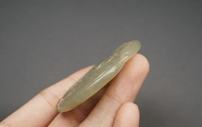 玉石翡翠玛瑙｜拍卖专场 和田玉 龙凤牌挂件