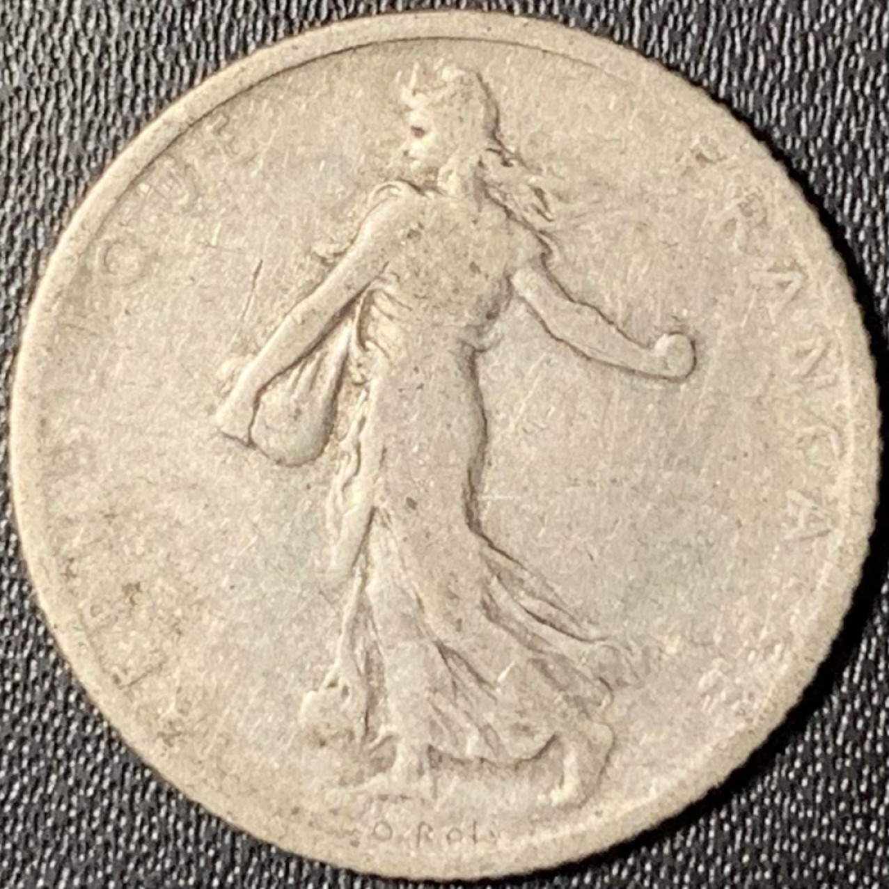 紫瑗钱币——第268期拍卖 法国 1902年 播种女神 1法郎 5克 0.835银