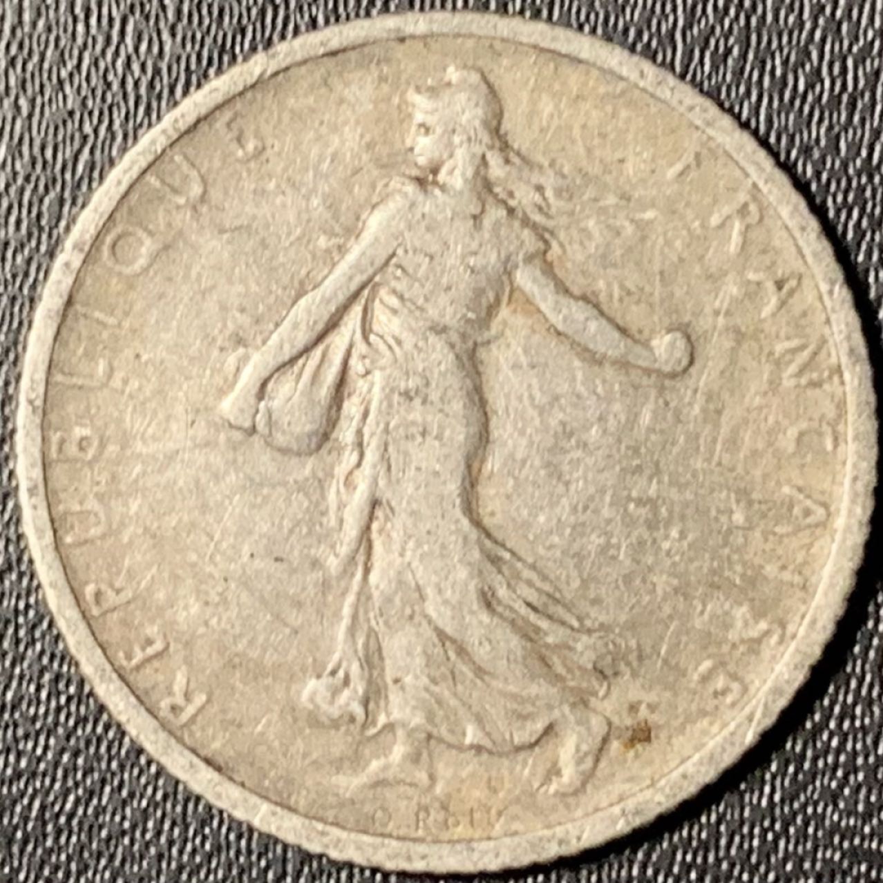 紫瑗钱币——第268期拍卖 法国 1904年 播种女神 1法郎 5克 0.835银