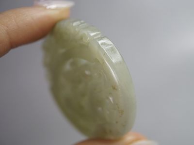 玉石翡翠玛瑙｜拍卖专场 和田玉龙纹镂空配饰