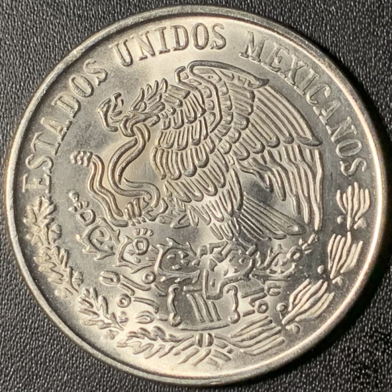 紫瑗钱币——第268期拍卖 墨西哥 1979年 莫雷洛斯 100比索 27.3克 0.72银 BU